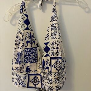 NWT Samantha Pleet 3X Moon Tile Crop Top